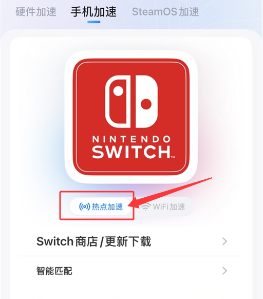 选择热点加速